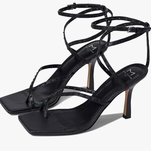 NIB Marc Fisher Dallin Embellished Strappy Sandals